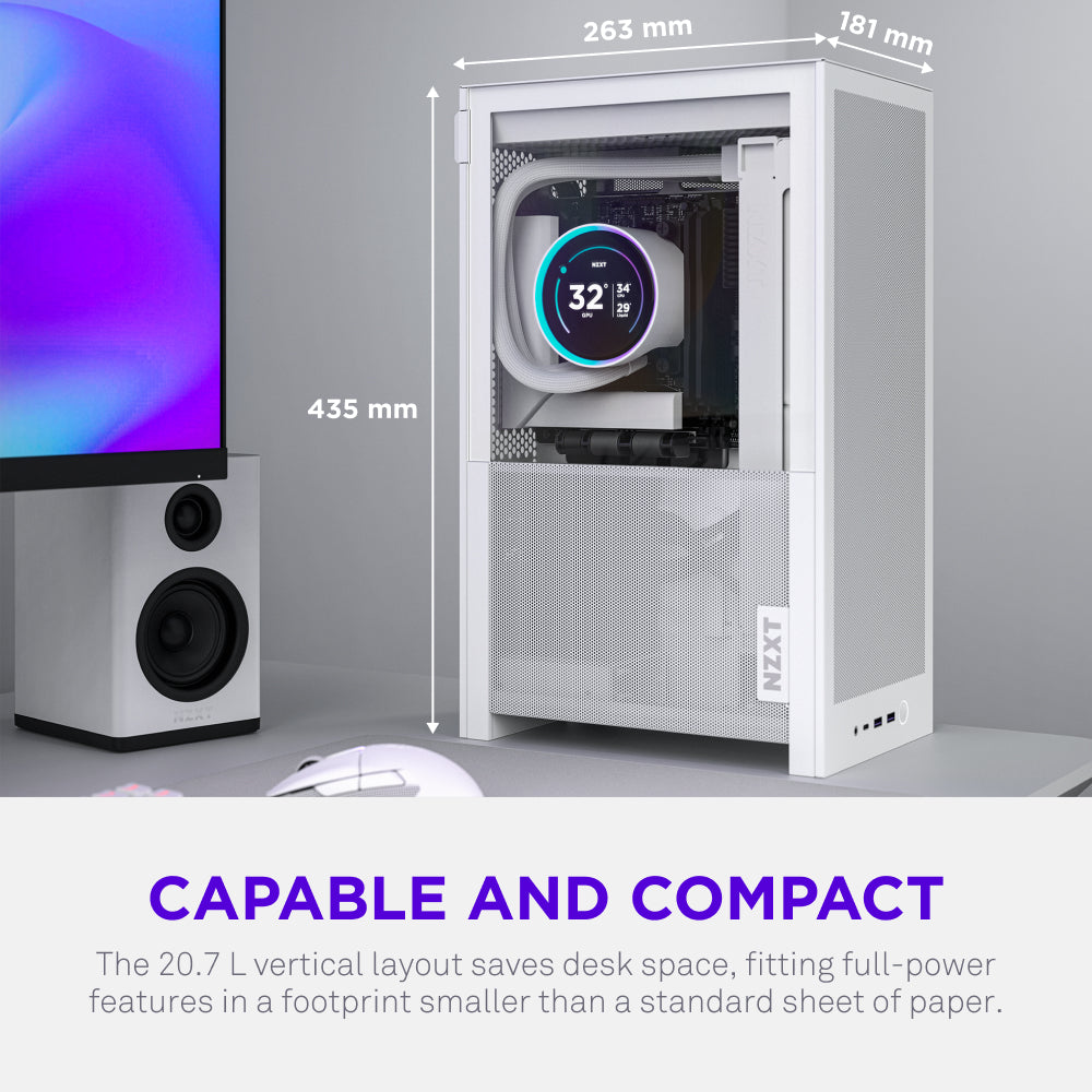 NZXT | H2 Flow | Mini-ITX Airflow Case
