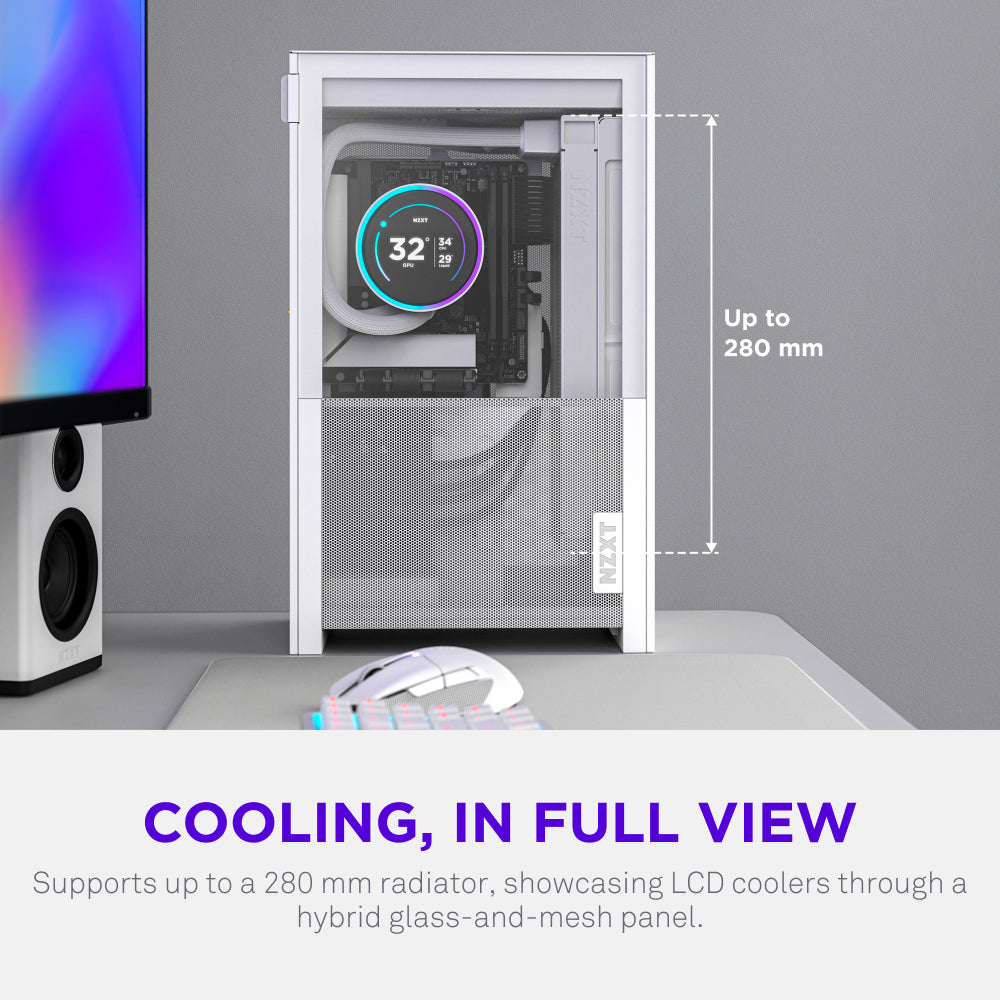 NZXT | H2 Flow | Mini-ITX Airflow Case