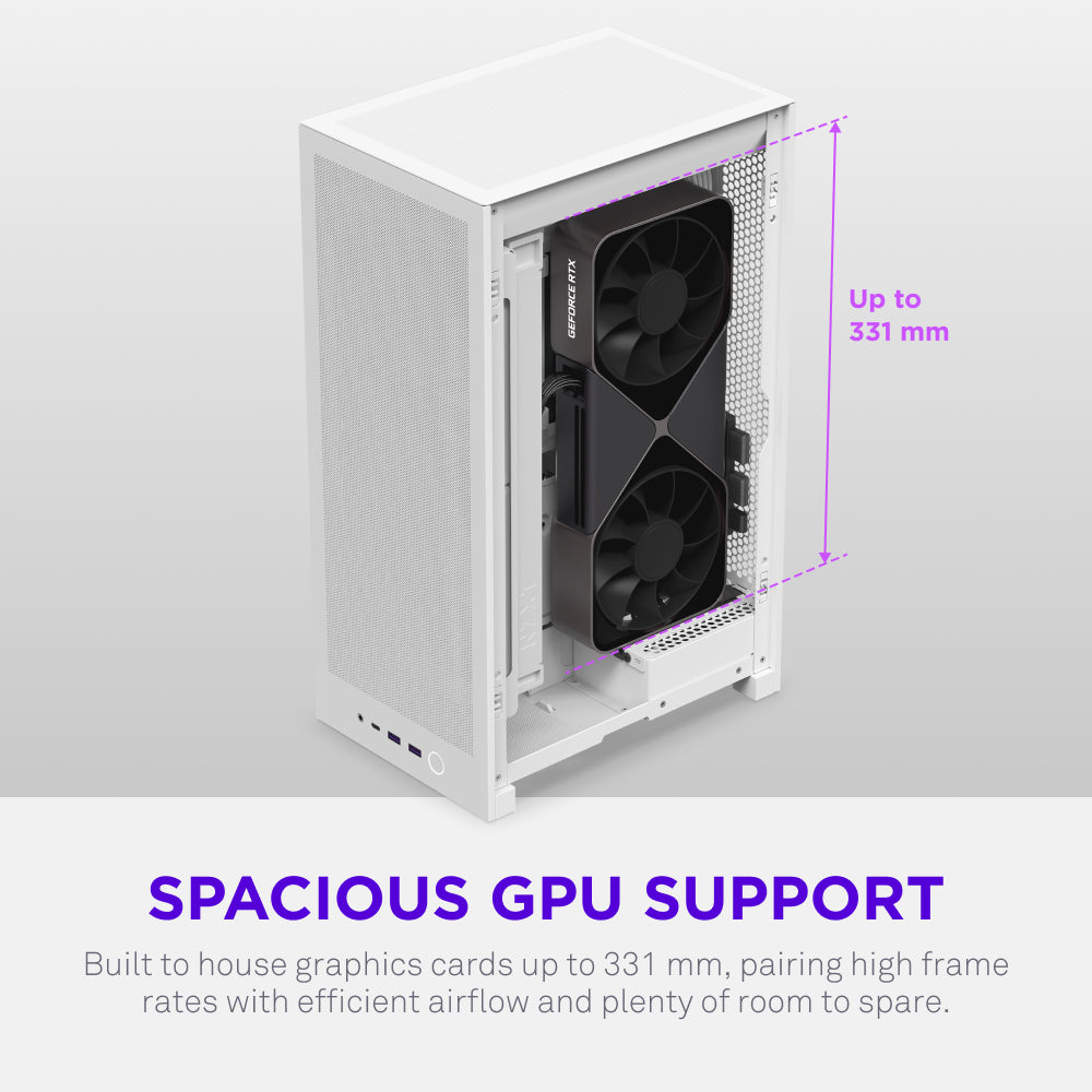 NZXT | H2 Flow | Mini-ITX エアフローケース