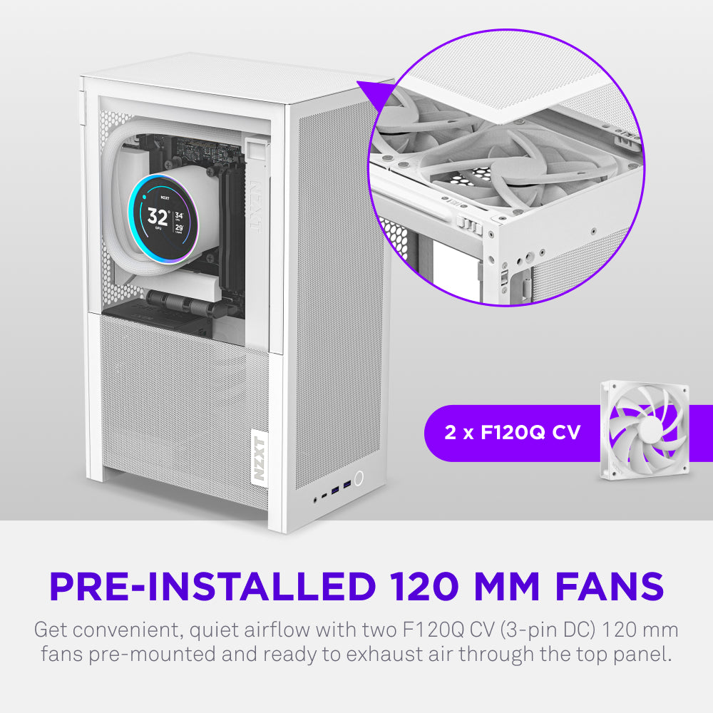 NZXT | H2 Flow | Mini-ITX Airflow Case