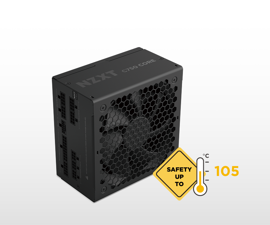 C750 Gold NZXT | Core 750W 0 ATX3.1 PC電源ユニット 電源ユニット