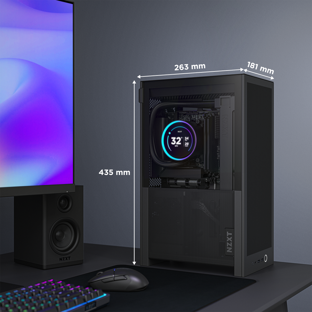 Windowsデスクトップ Mini-ITX 6700k h270i NZXT | H2 Mini PC | AMD Edition