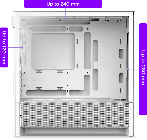NZXT H3 Flow Micro-ATX Airflow Case