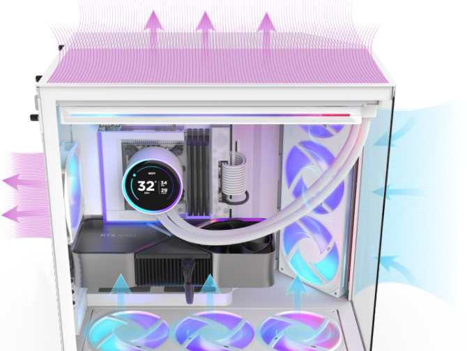 NZXT H9 Flow