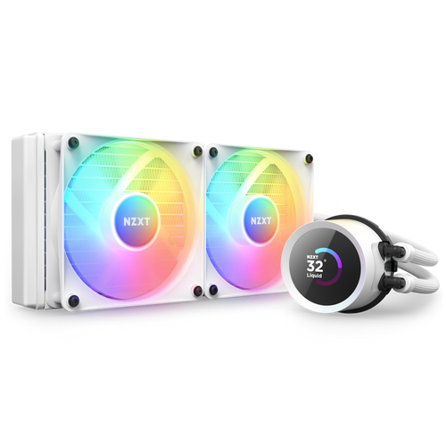 NZXT KRAKEN Z53 RGB WHITE 白 簡易水冷 240mm Amazon | NZXT KRAKEN Z53 ホワイト 簡易水冷CPUクーラー 液晶