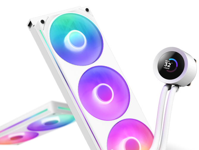 NZXT Kraken Plus RGB Fan Aydınlatması