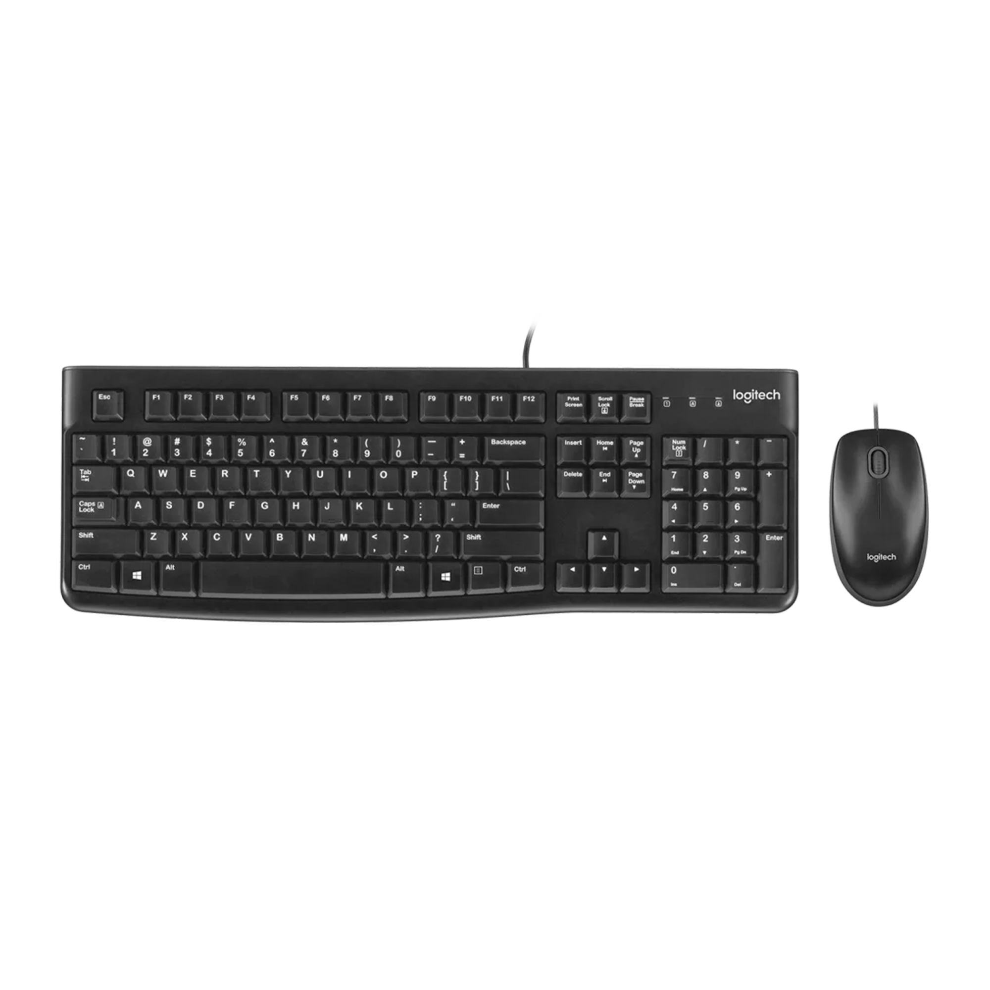 Logitech MK120 Corded Keyboard and Mouse Combo
