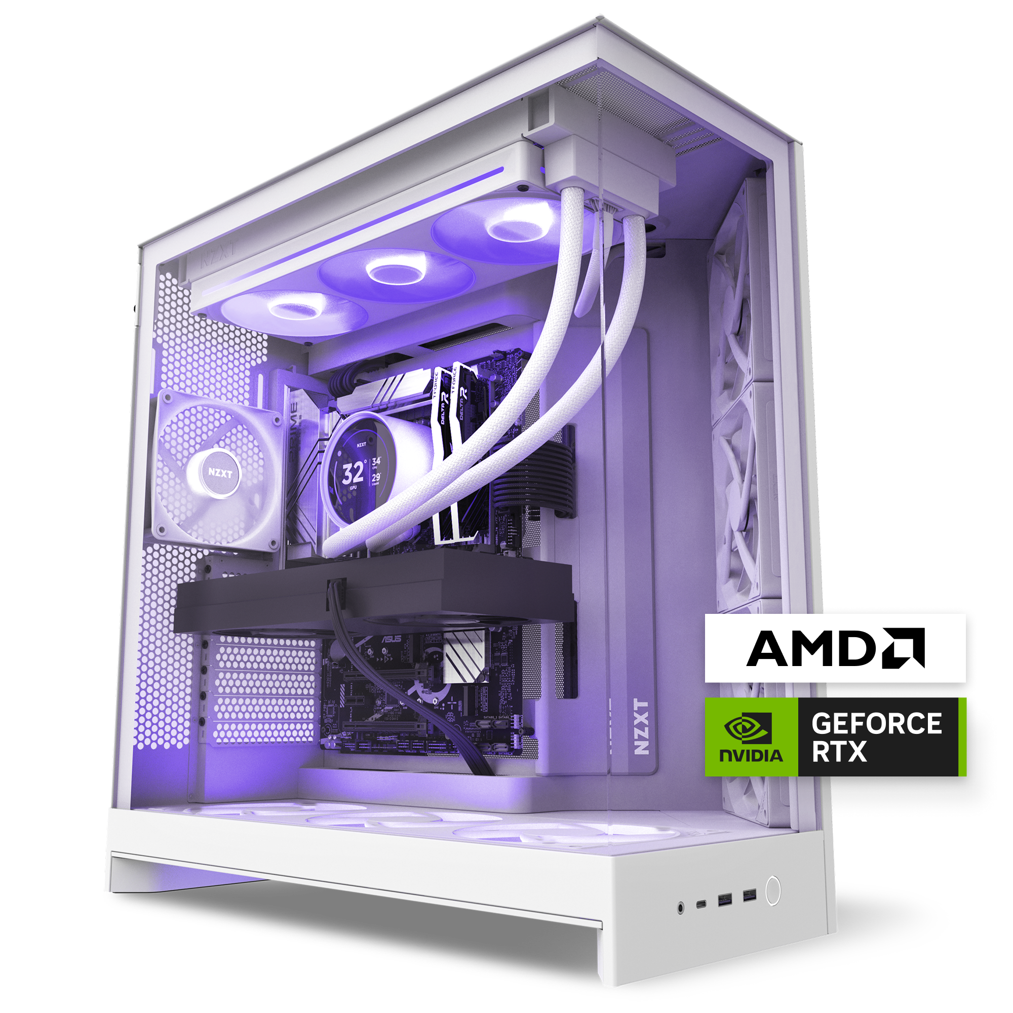 NZXT Player Three Prime – Prebuilt 4K Gaming PC | RTX 5090
