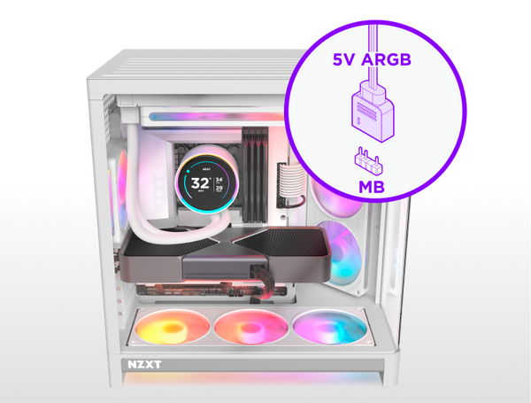 NZXT F140 RGB  140mm RGB Fan