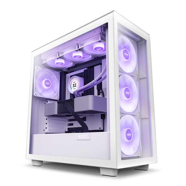 人気ブラドン Elite H7 | NZXT | Case Gaming PC RGB Premium PCケース(自作PC用)
