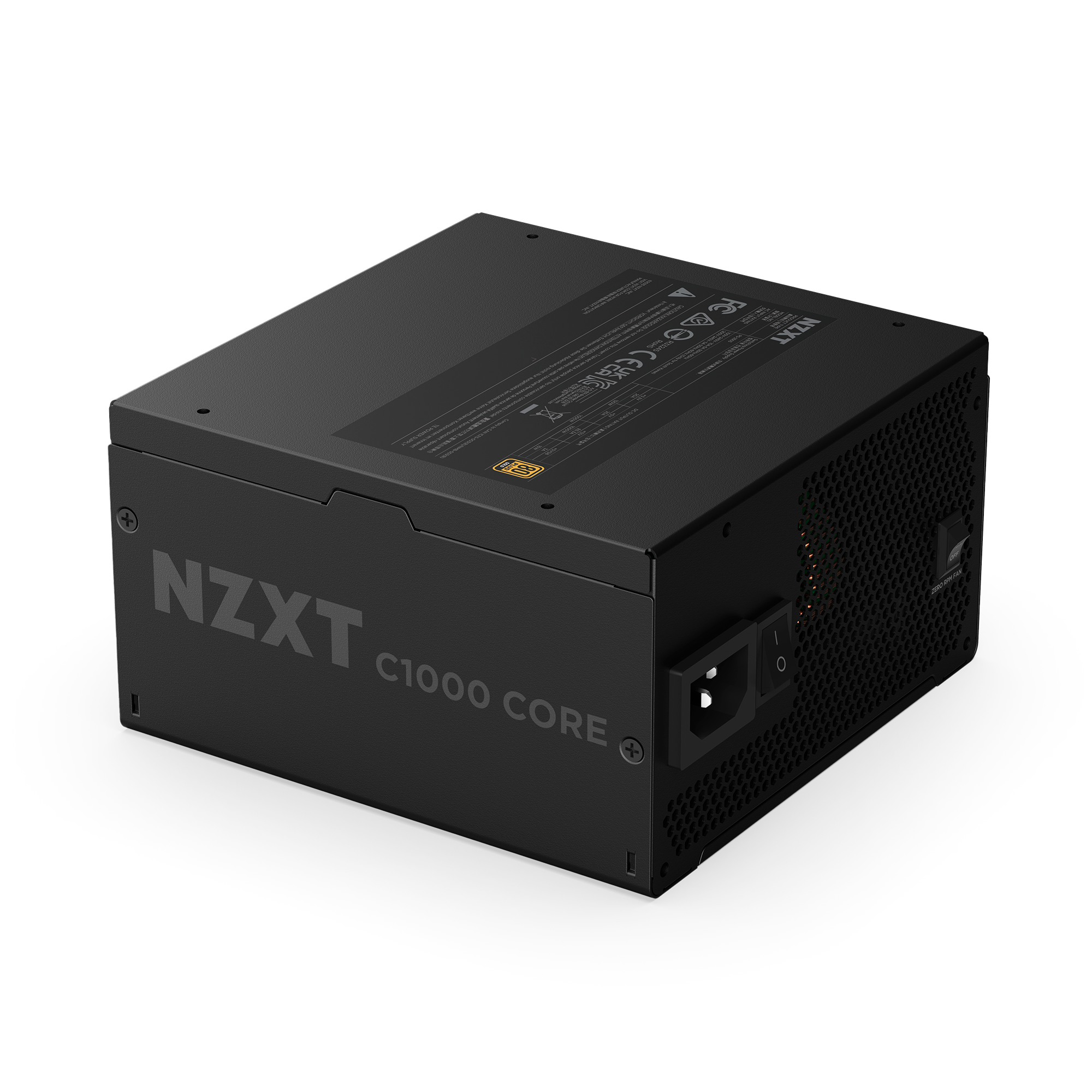 NZXT C1000 1000W 電源ユニット NZXT | C1000 Gold Core | 1000W 80 PLUS Gold ATX 3.1 PSU