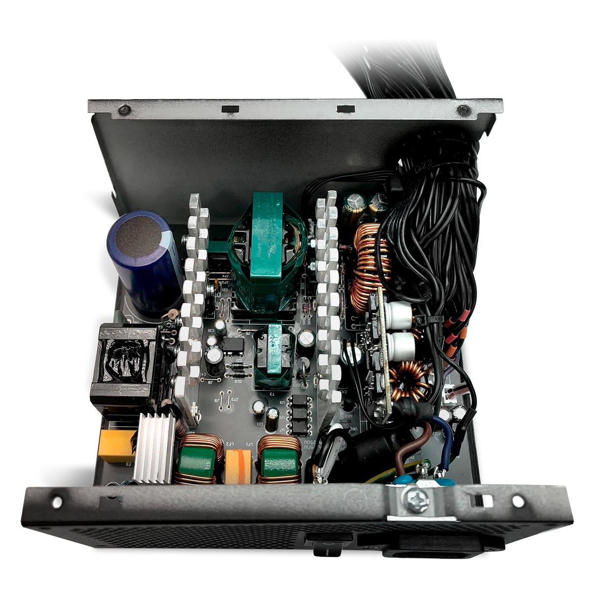 NZXT C750 Bronze power supply, internal components