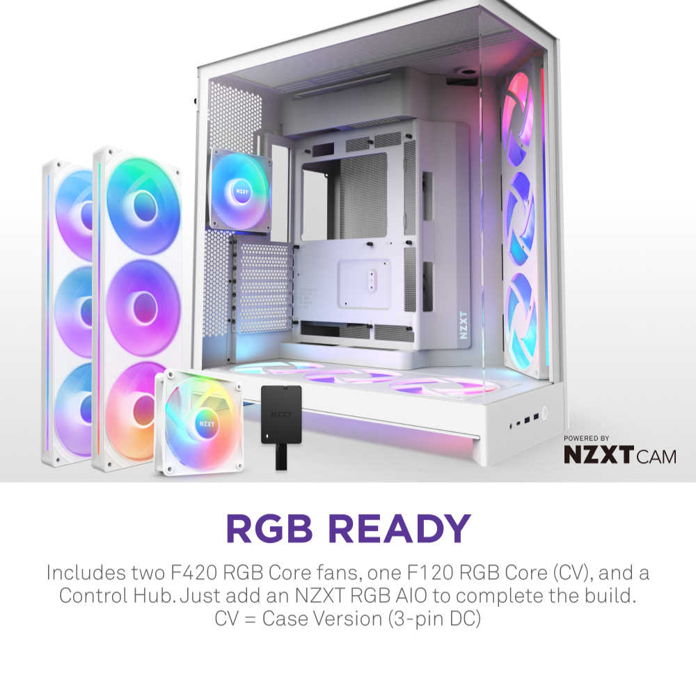 NZXT | H9 フロー RGB+ | デュアルチャンバー ミッドタワー ATX NZXT | H9 フロー RGB+ | デュアルチャンバー ミッドタワー ATX