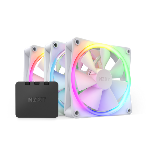 NZXT F120 RGB CORE×４ RGB&Fanコントローラー NZXT | F120 RGB x3 Pack | 120mm PC Cooling Fans