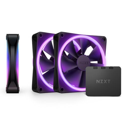 PC用ファン・クーラー NZXT F120 RGB DUO TRIPLE PACK & RGB f120-rgb-duo-triple-pack-with-