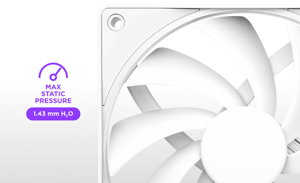 NZXT F120Q 120mm Quiet Airflow PWM Case Fan