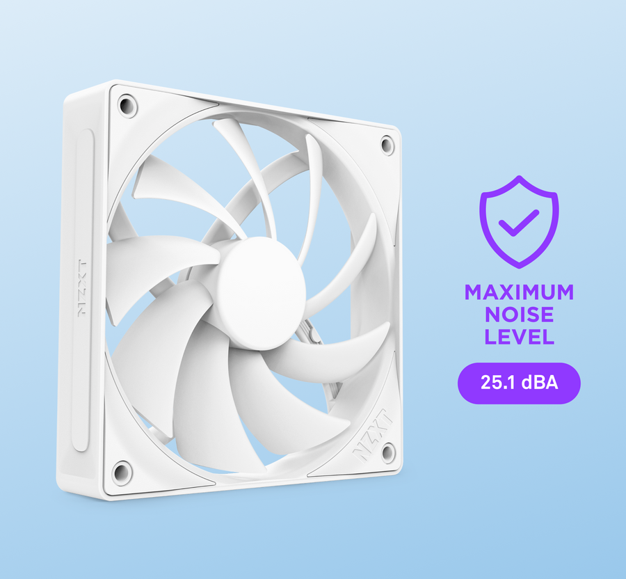 NZXT F120Q 120mm Quiet Airflow PWM Case Fan
