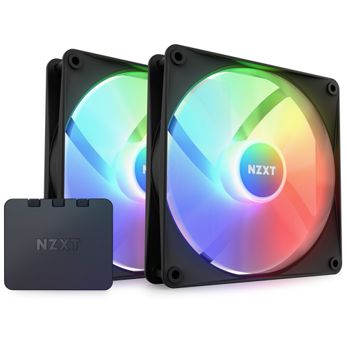 F140 RGB Core Fans Twin Pack | Gaming PCs | NZXT