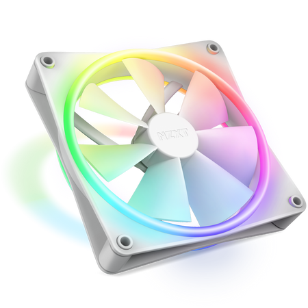 【新品】NZXT F140 RGB DUO RGBファン f140-rgb-duo-fan-angled-upward
