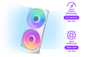 F280 RGB Core | NZXT 280mm Single-Frame RGB Fan Unit