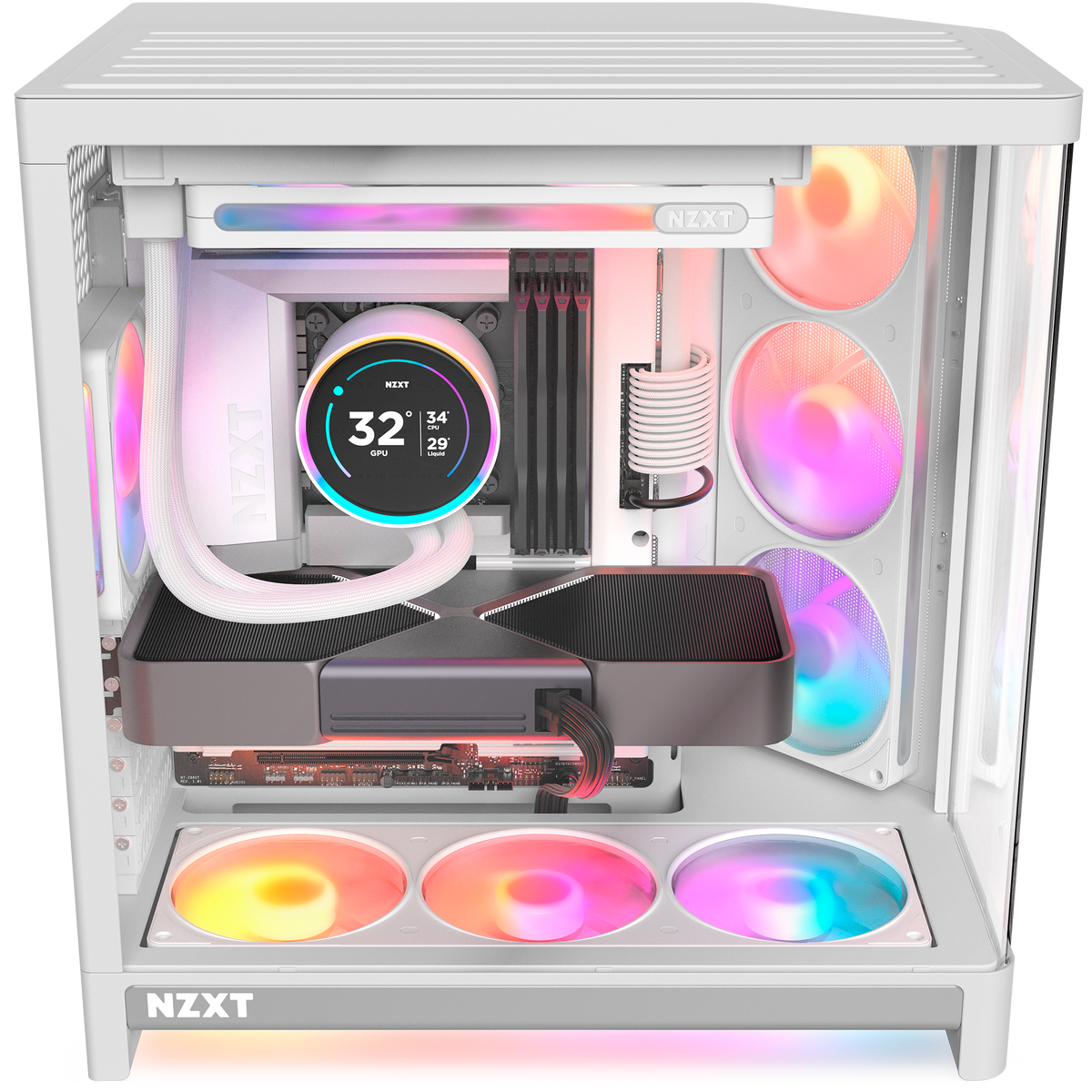 NZXT | F420 RGB Reverse | 420mm PC Cooling Fan