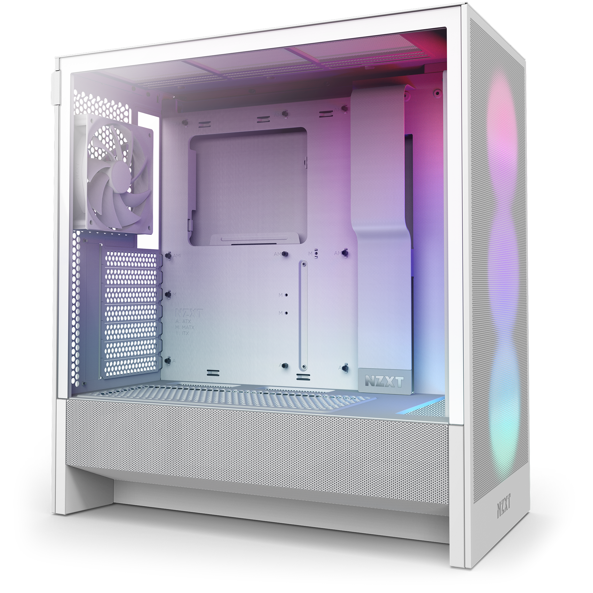 NZXT H5 FLOW PCケース NZXT | H5 Flow RGB | Compact Mid-Tower ATX Case with RGB