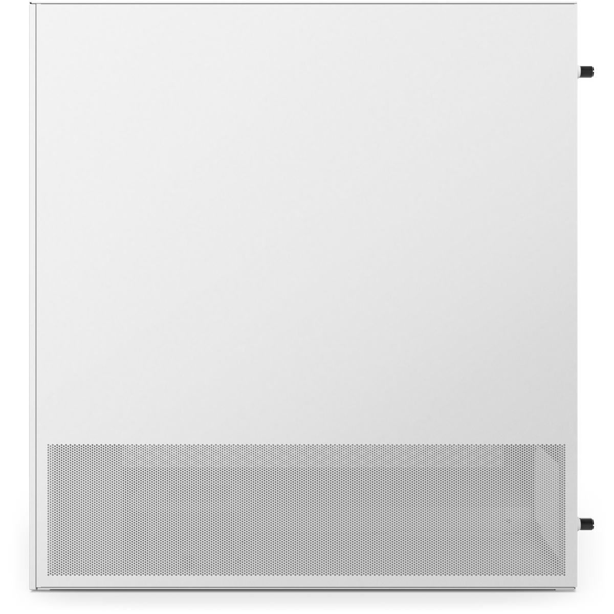 NZXT H5 Flow white, right side of the chassis