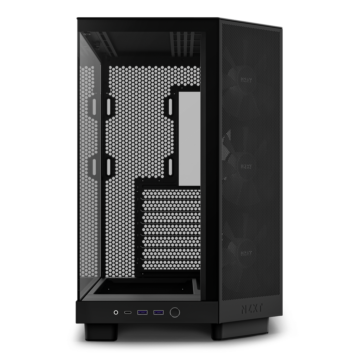 NZXT H6 Flow RGB black, front view