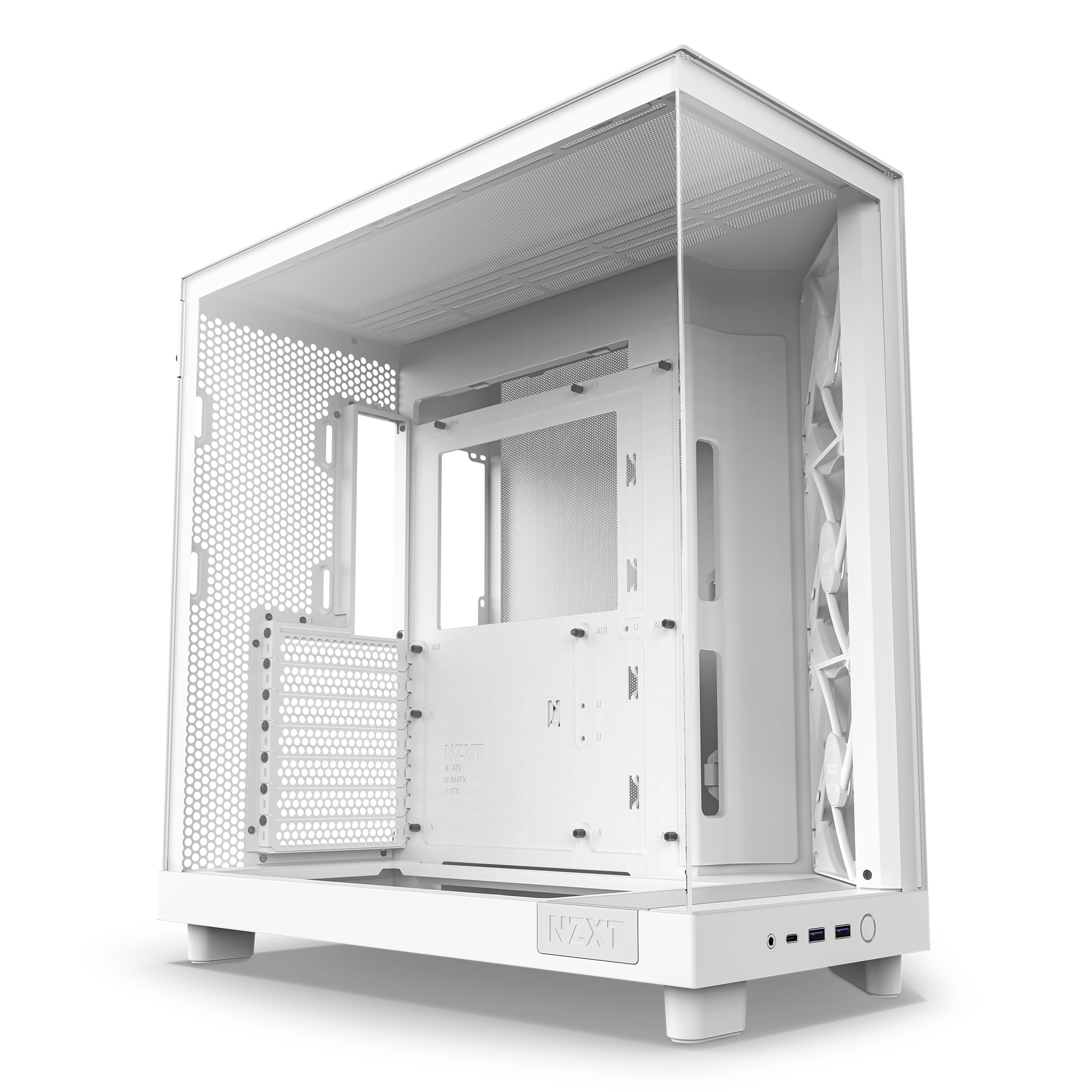 NZXT | H6 Flow RGB | Compact Dual-Chamber Airflow Case
