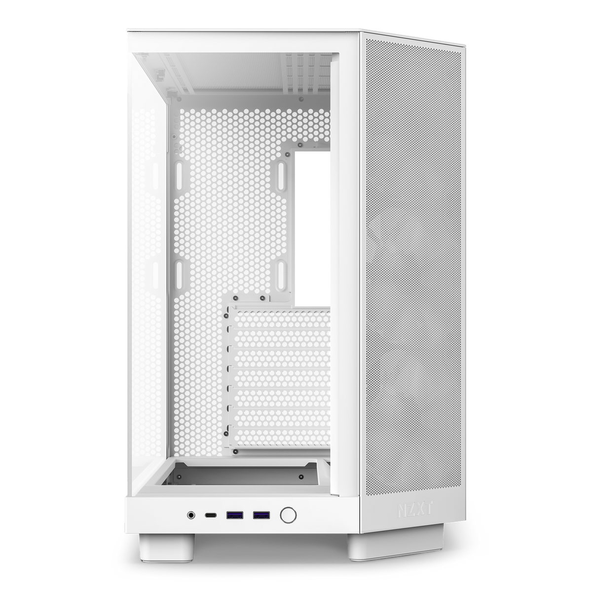 NZXT H6 Flow RGB white, front view