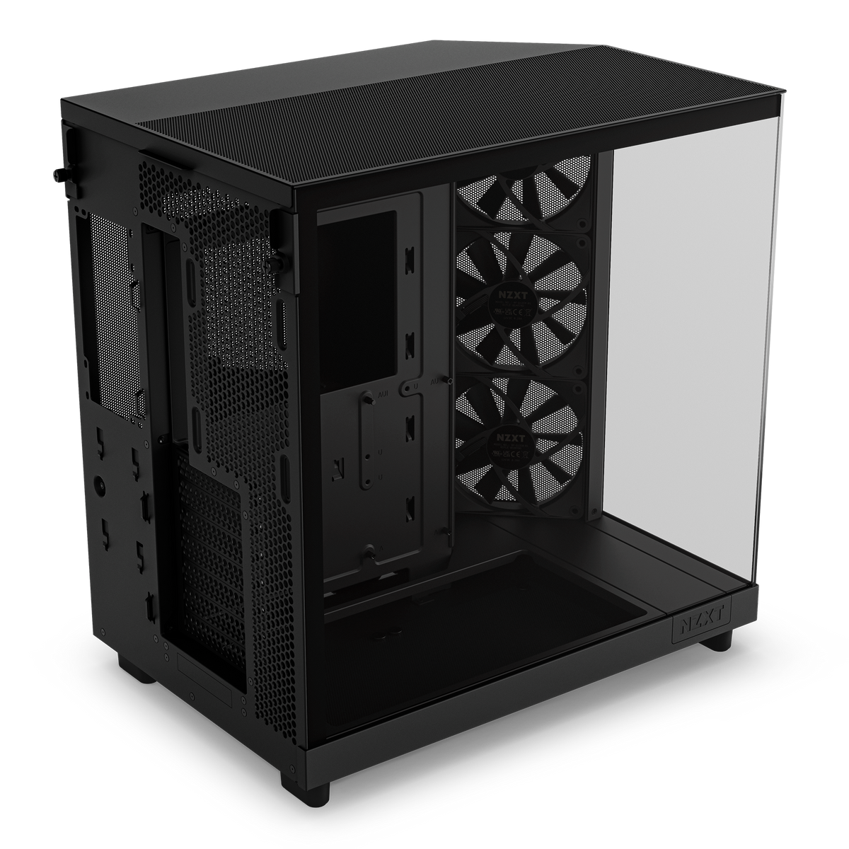 NZXT H6 Flow Siyah Sol Yan Görünüm