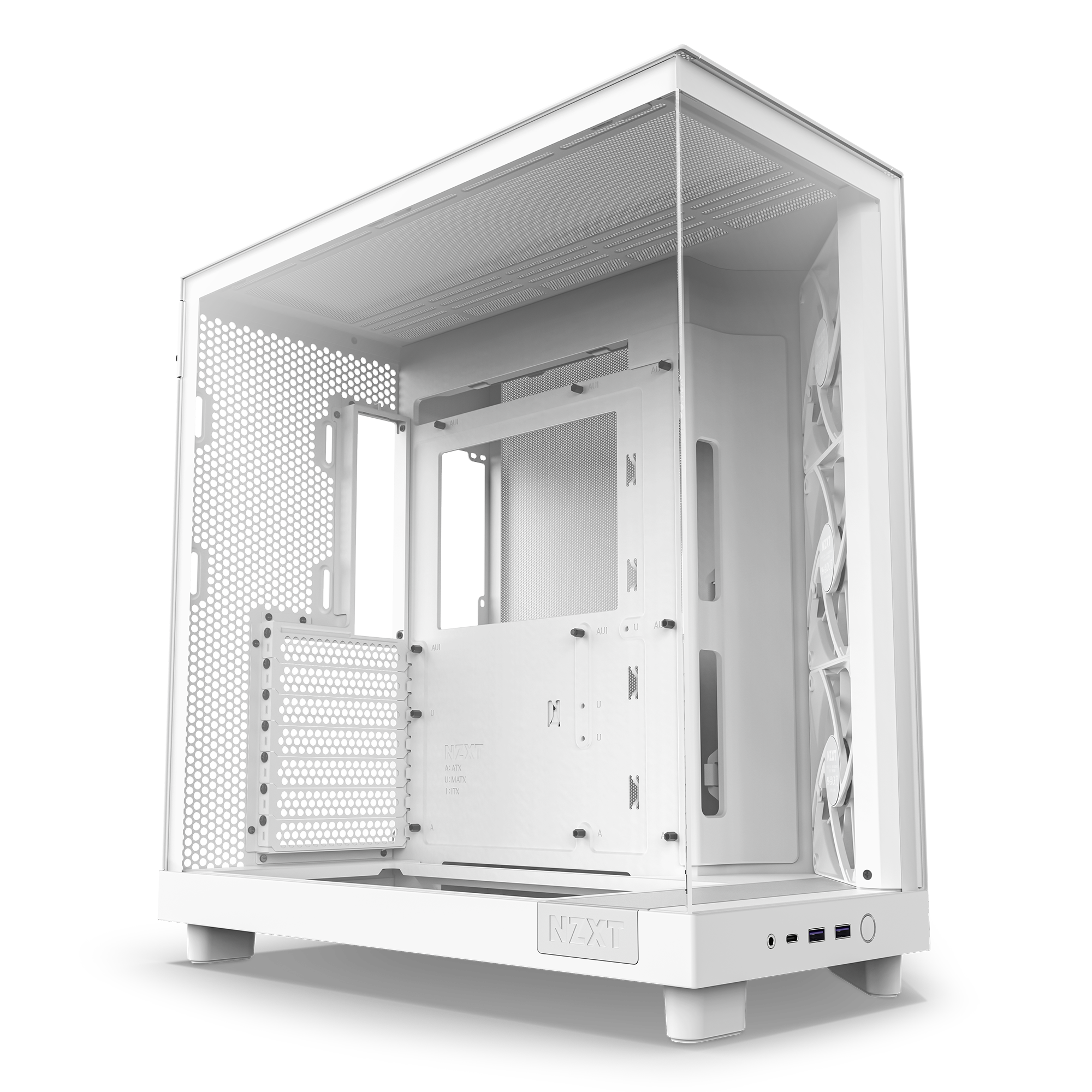 NZXT | H6 Flow | Compact Dual-Chamber Airflow Case