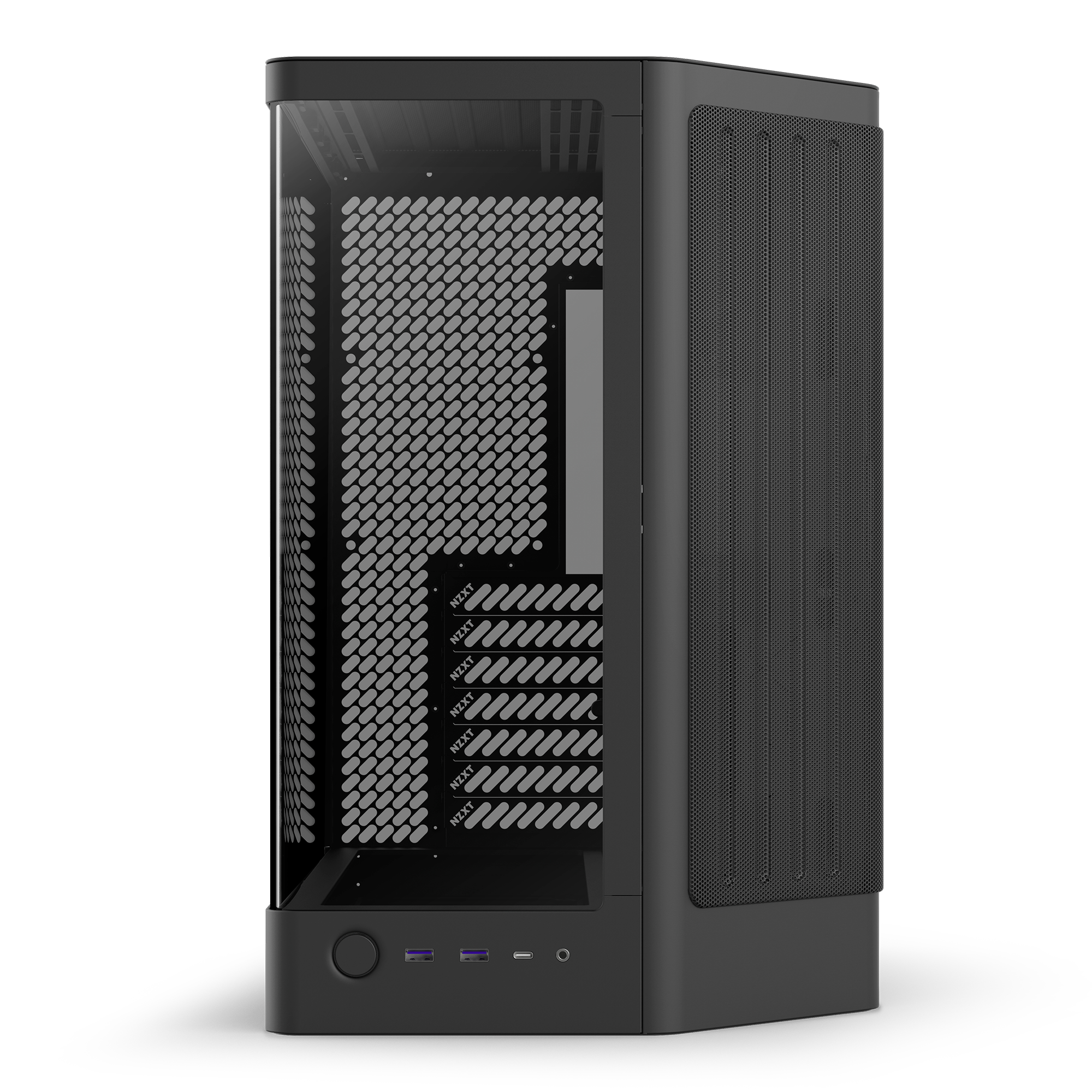 NZXT H6 Siyah Ön Görünüm