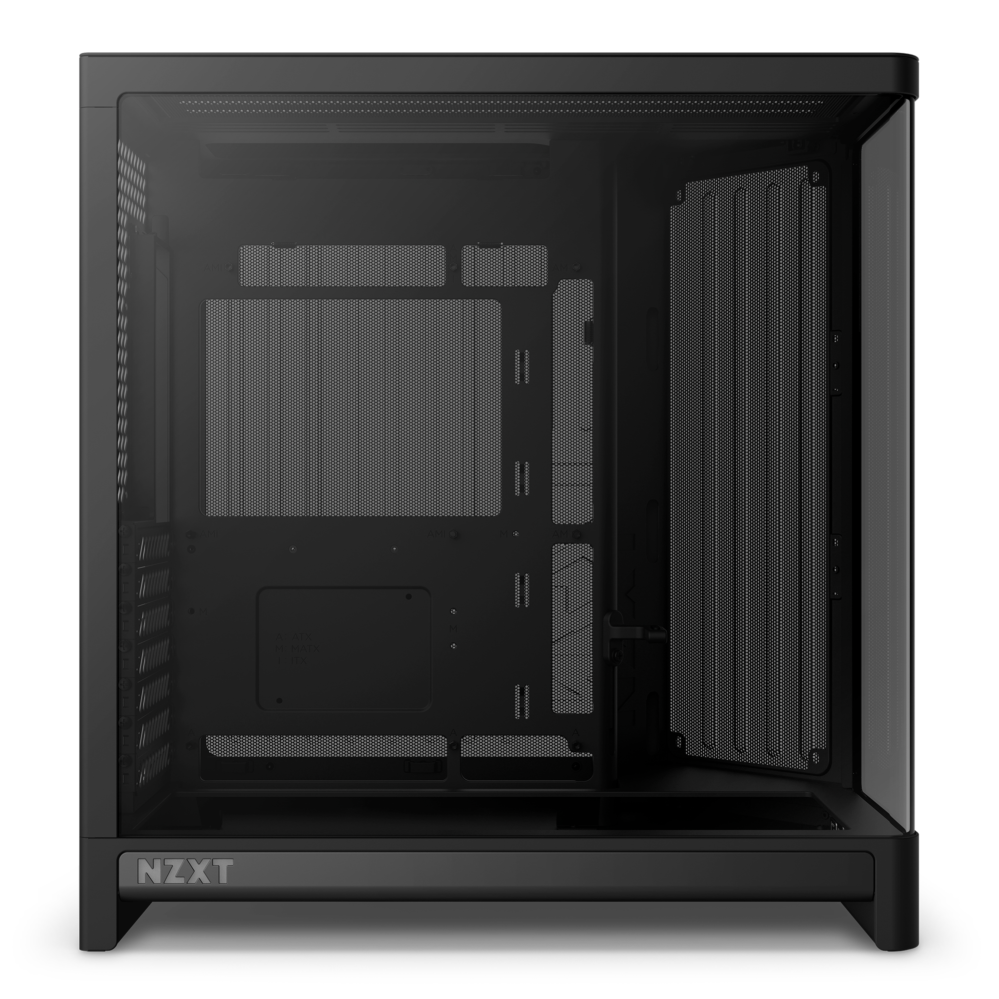 NZXT H6 Siyah Kasa İç Donanım Yerleşim Alanı