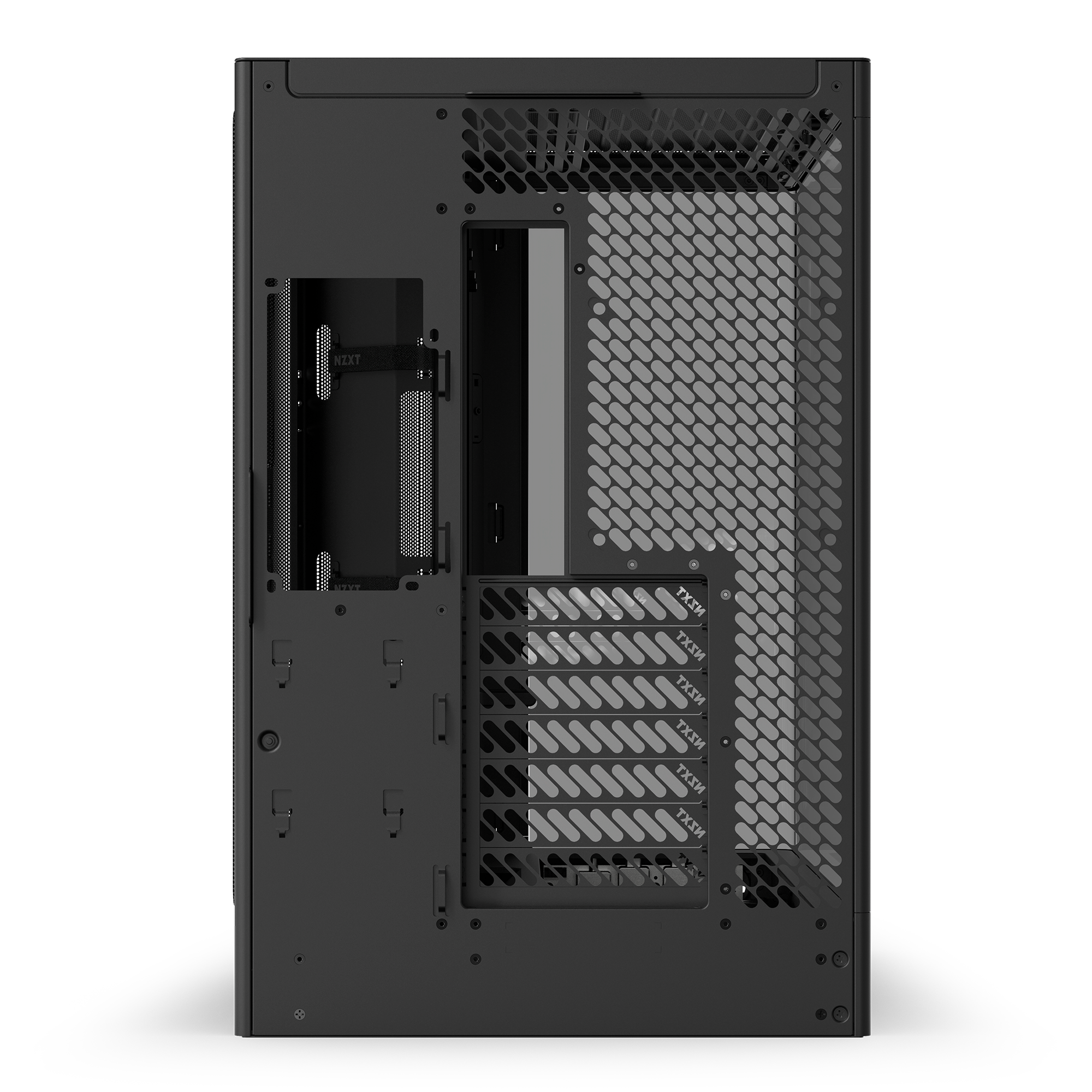 NZXT H6 Siyah Arka Panel Görünümü