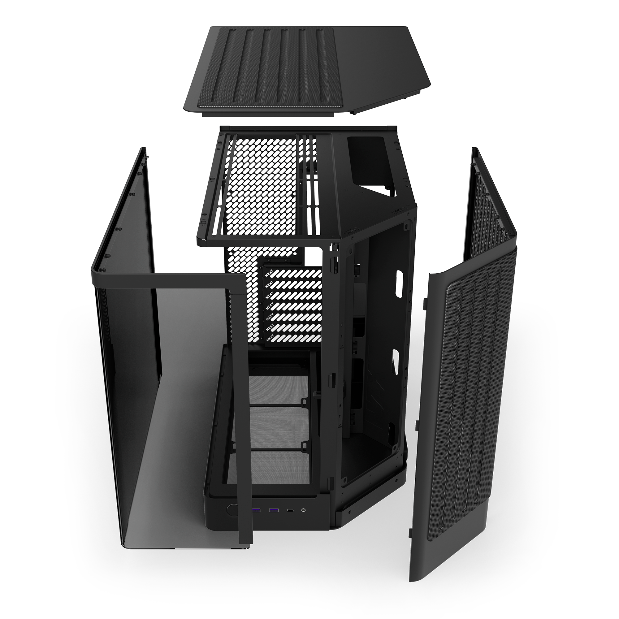 NZXT H6 Siyah Çıkarılabilir Paneller ve Kasa İskeleti