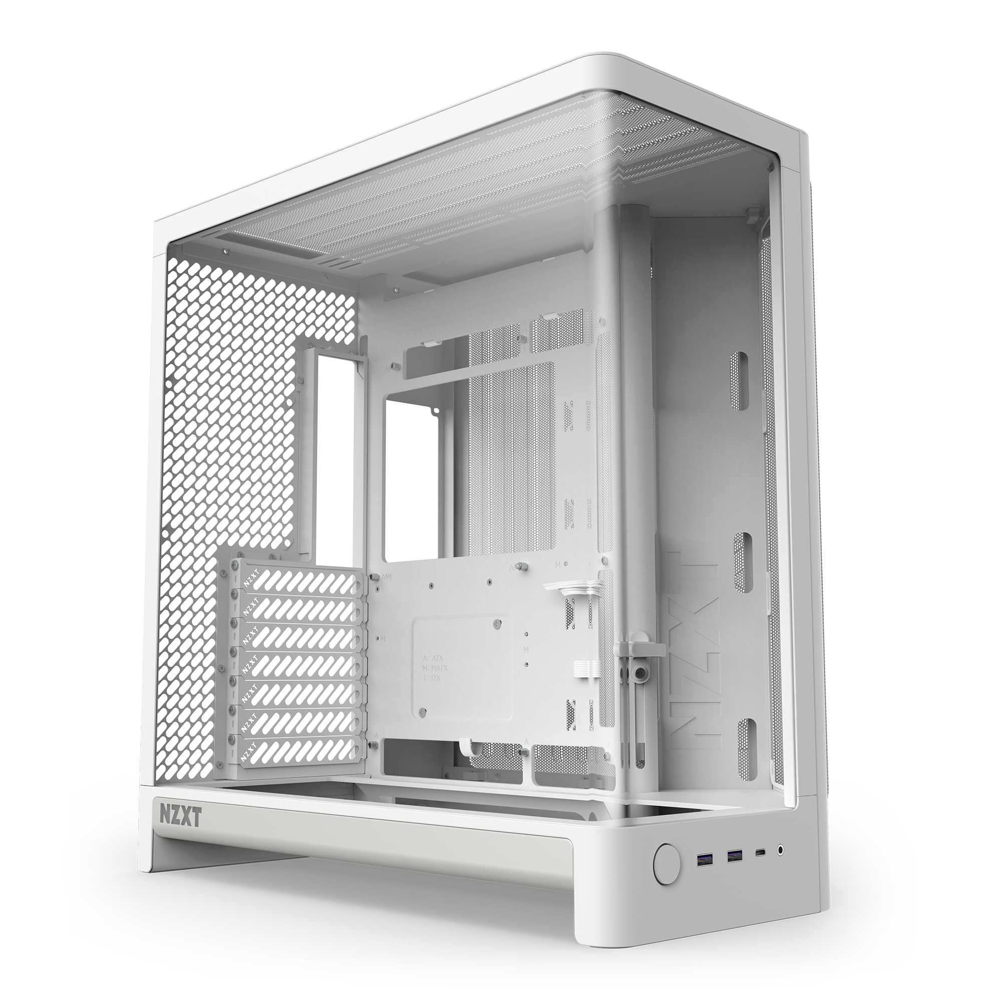 NZXT | H6 | コンパクトデュアルチャンバー エアフローケース