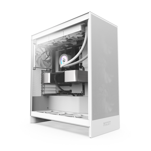 NZXT H7 PCケース 白 white 電源、簡易水冷付き h7-flow-hero-white.png?v=