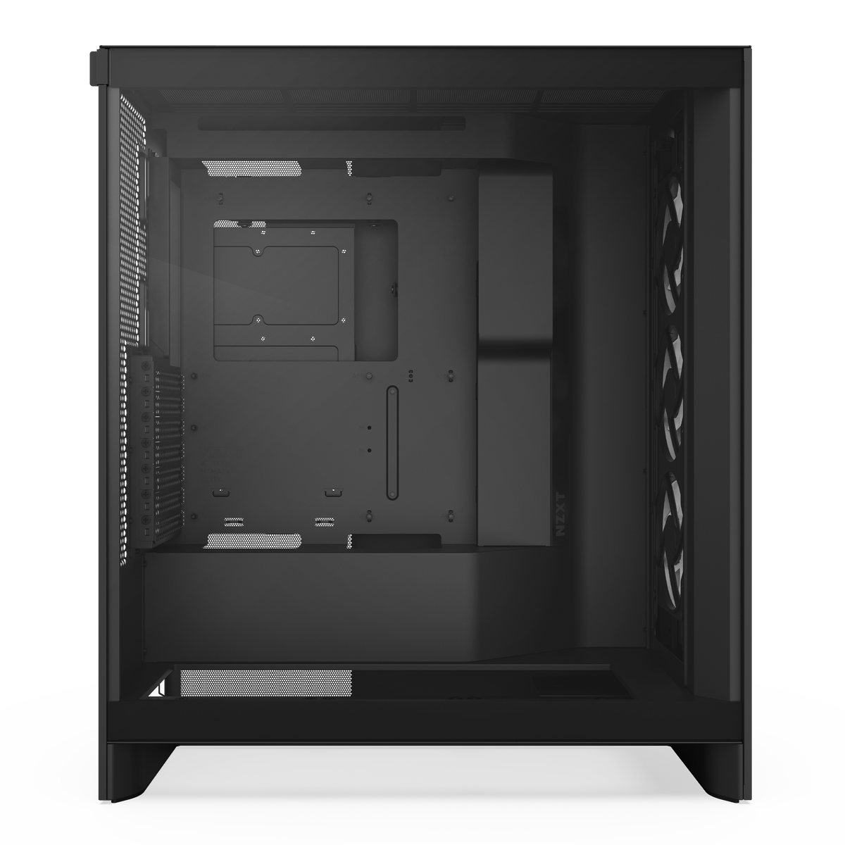 NZXT H7 Flow RGB black, interior layout