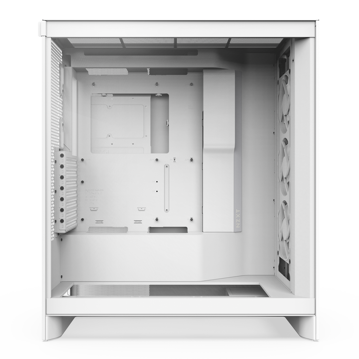 NZXT H7 Flow RGB white, interior layout