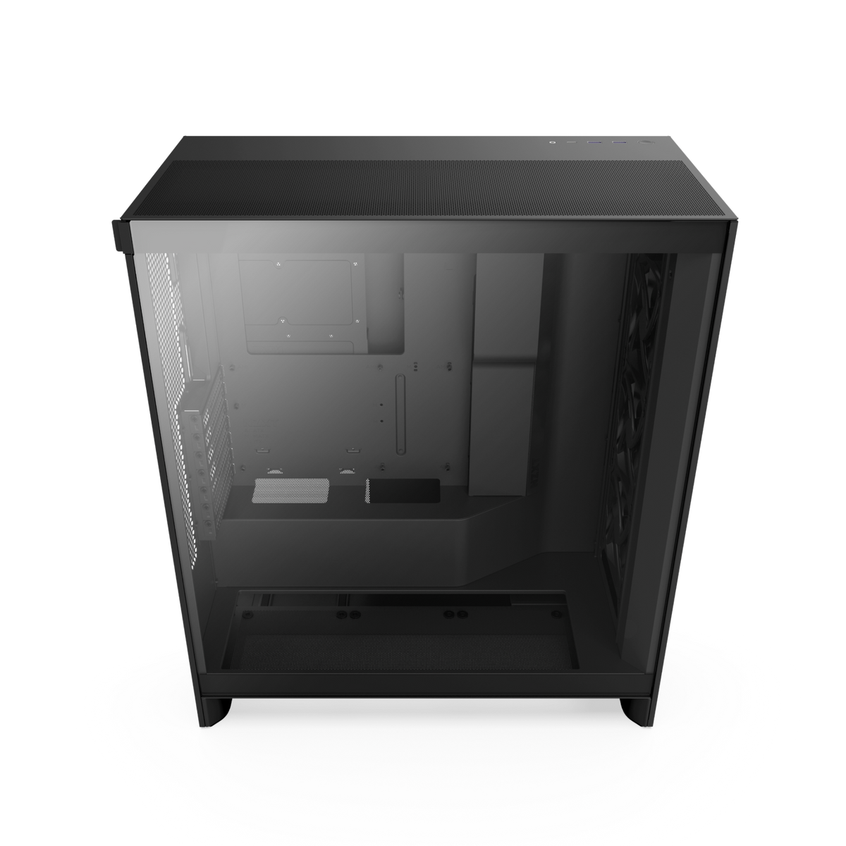 NZXT H7 Flow Siyah Üst Panel Görünümü