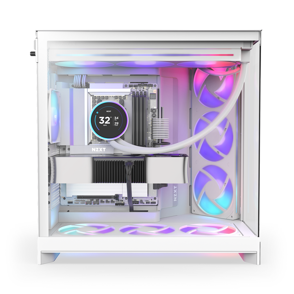 [新品]ミドルタワー PCケース NZXT H440 ホワイト NZXT PCケース｜ミッドタワーATXモデル