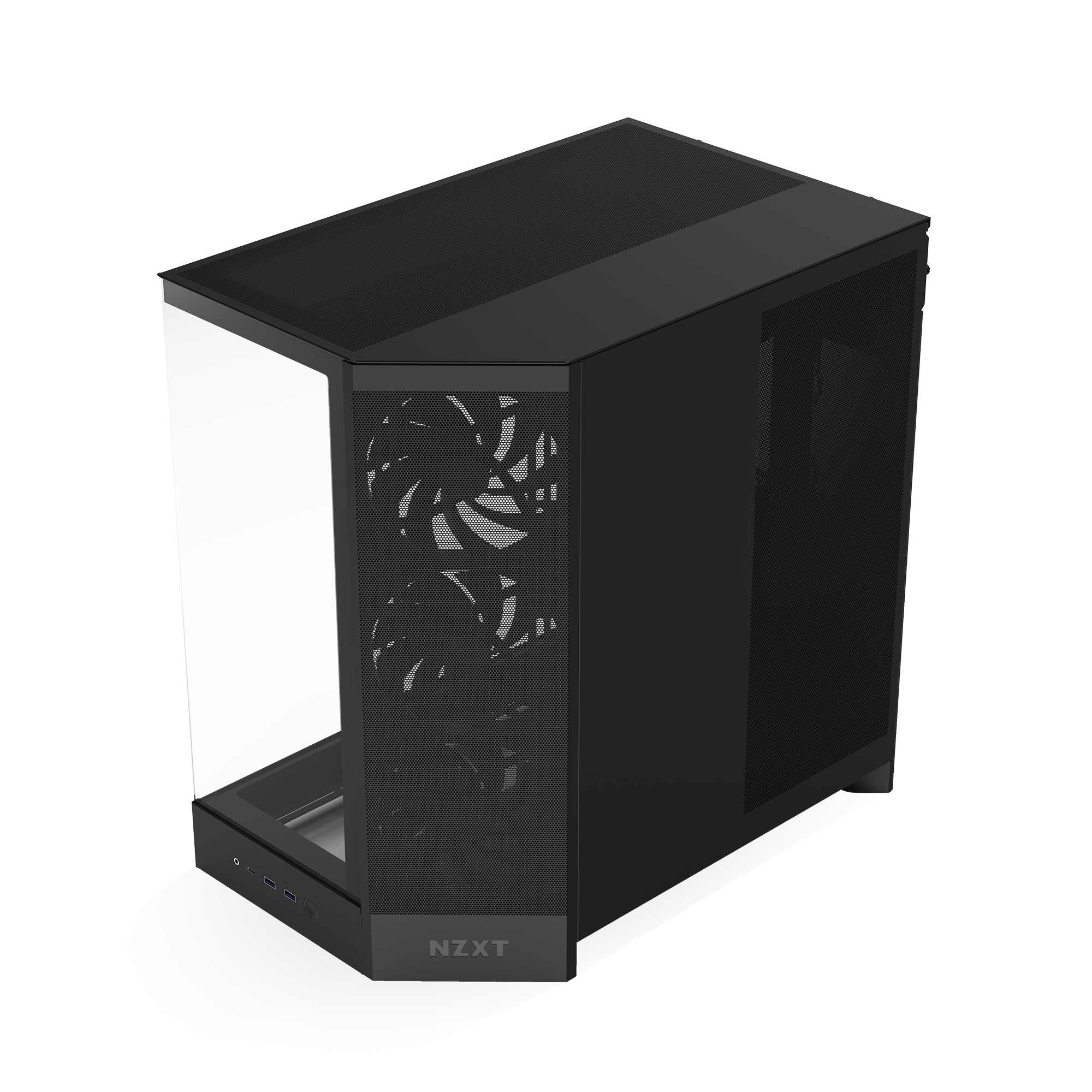 NZXT H9 Flow Siyah Sağ Yan Görünüm
