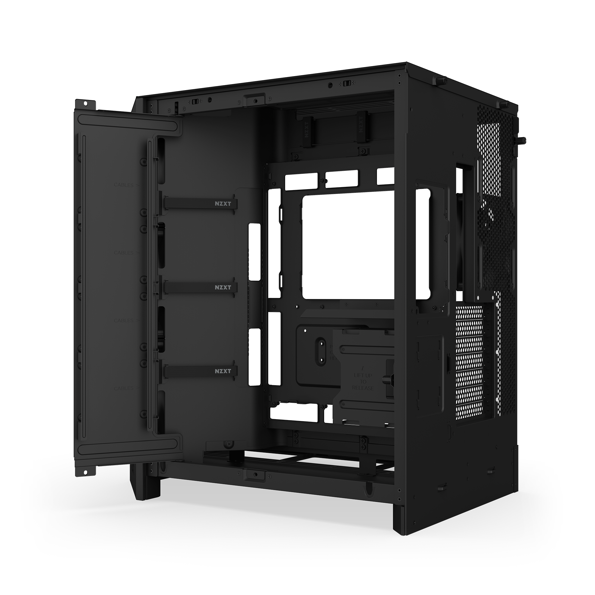 NZXT H9 Flow Siyah Kasa İskeleti