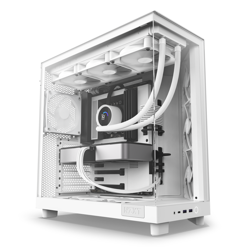 PCケース(自作PC用) NZXT H6 Flow & VEAL GPU MOUNTING KIT H6 Flow | Gaming PC Cases | NZXT