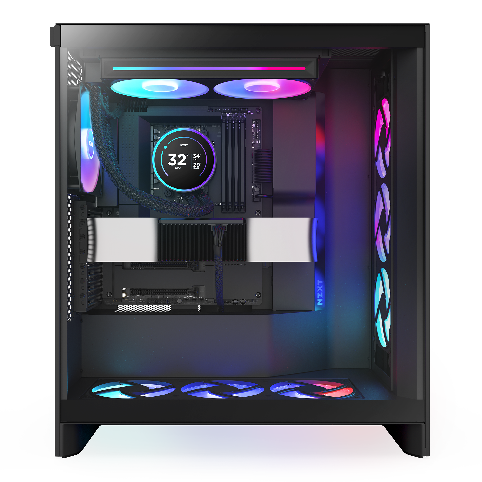 処分特価！NZXT KRAKEN280 簡易水冷CPUクーラー 【公式通販】
