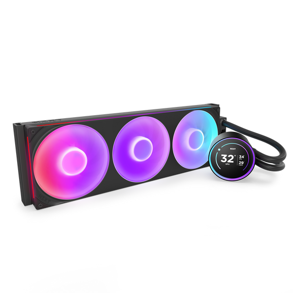NZXT | Kraken Elite 420 RGB | 420mm AIO with IPS LCD & RGB