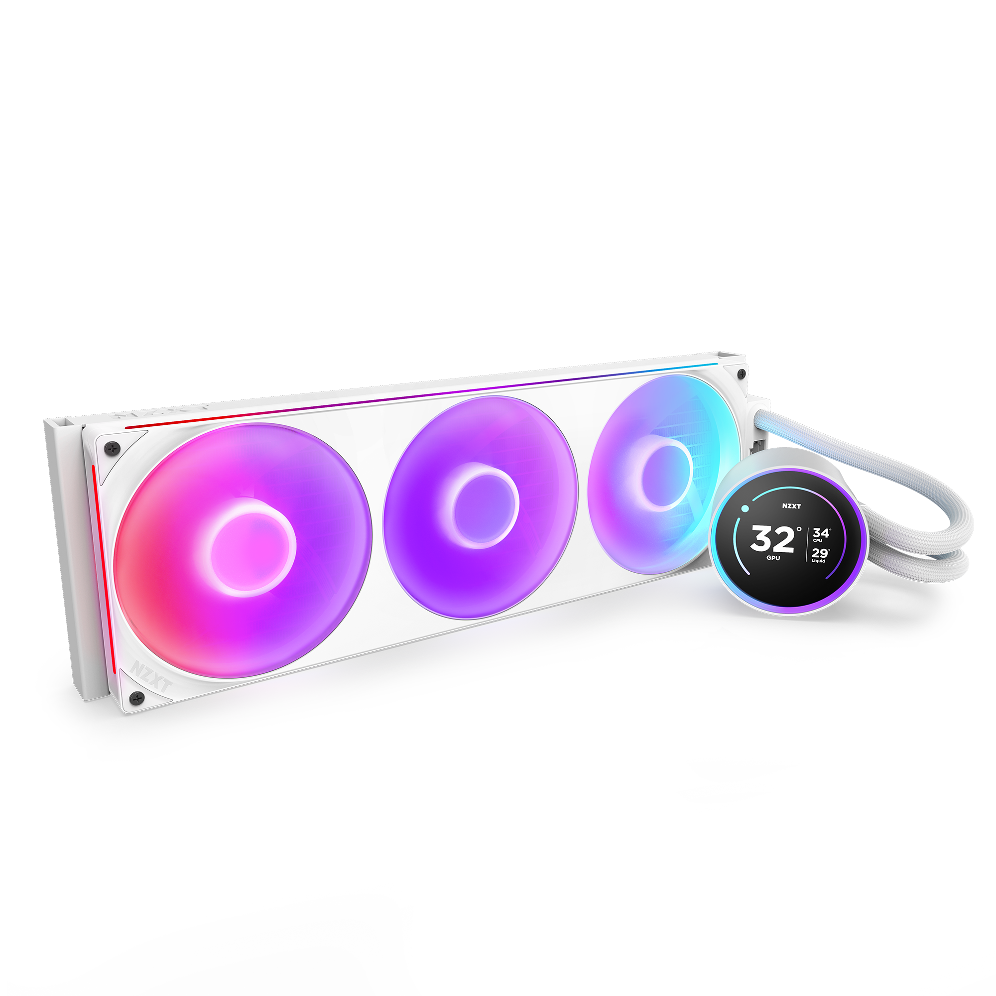 NZXT | Kraken Elite 420 RGB | 420mm AIO with IPS LCD & RGB