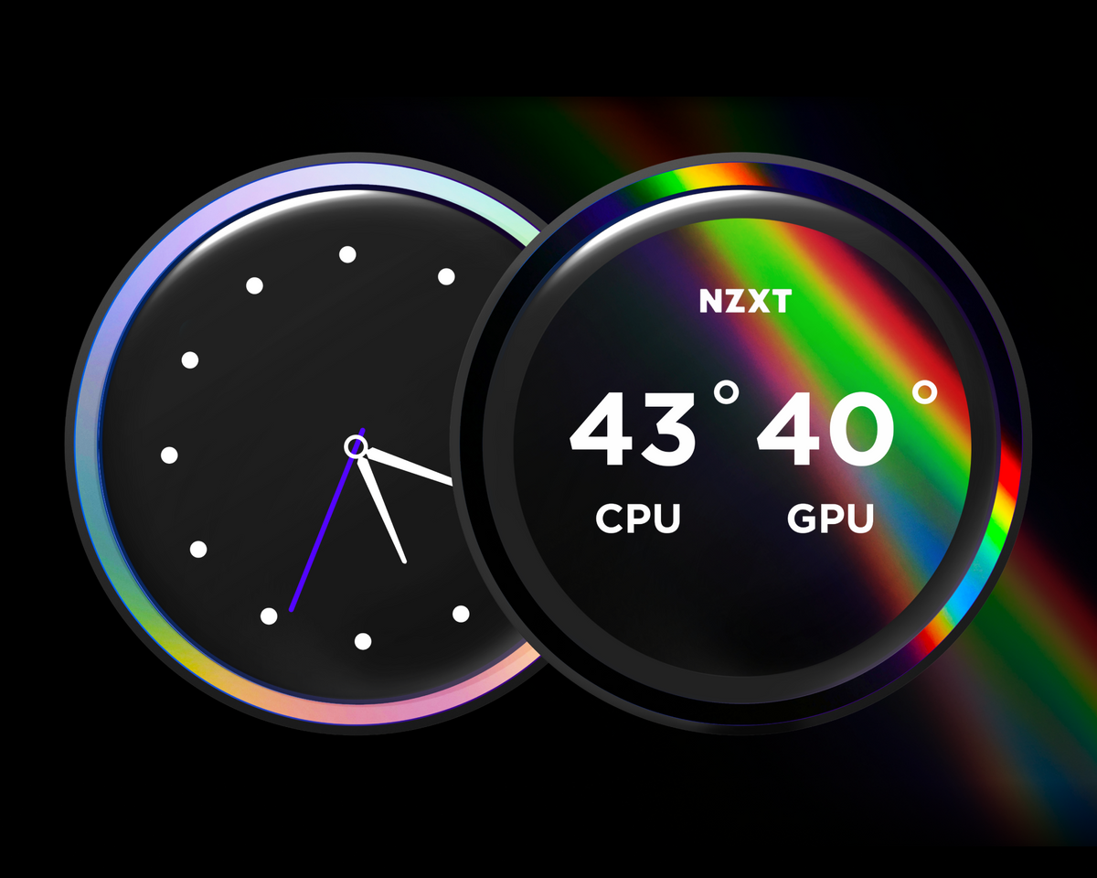 NZXT Kraken Elite RGB Halka ve LCD Ekran Örnekleri