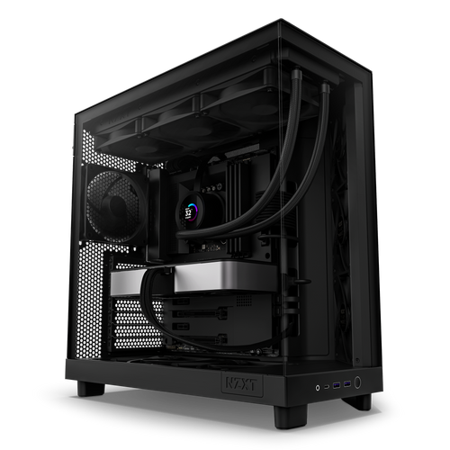 NZXT H6 Flow Black ミドルタワーケース Amazon | NZXT H6 Flow Black ミドルタワーケース CC-H61FB-01